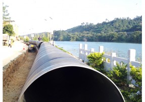 柳州市柳东新区自来水厂使用防腐钢管